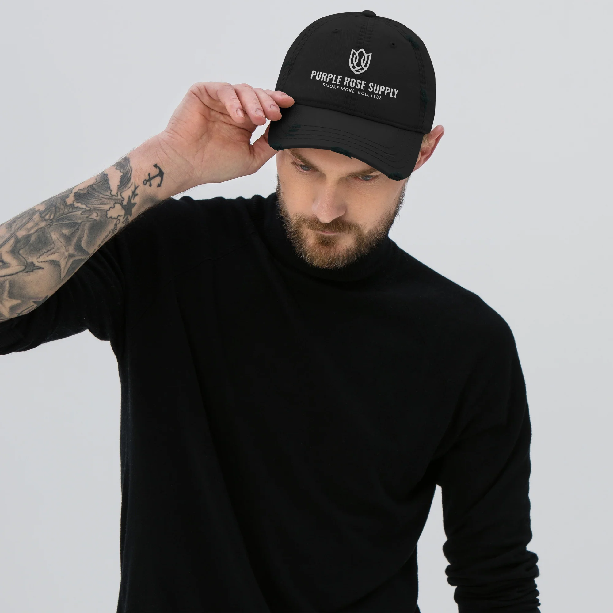 Purple Rose Supply Dad Hat