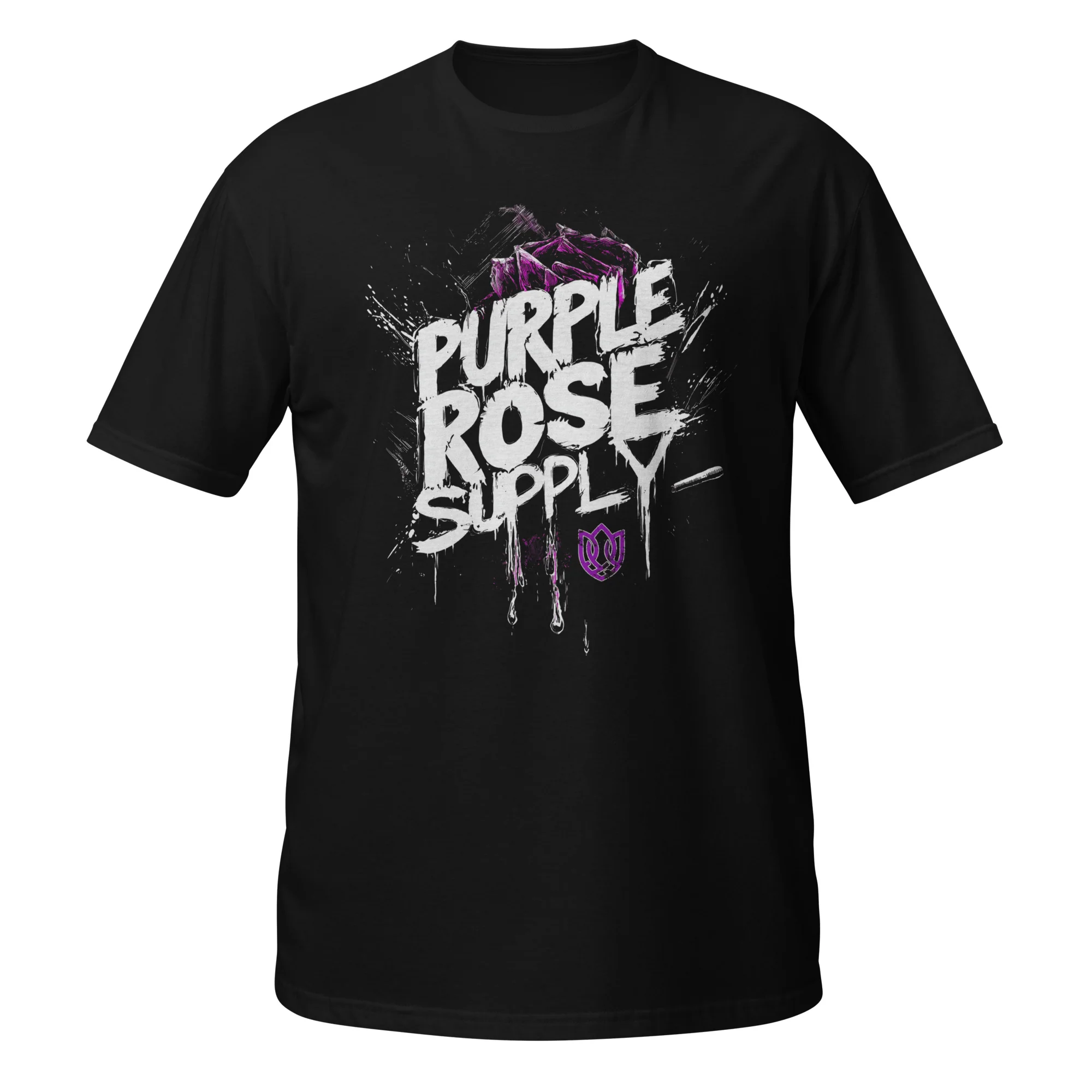 Short-Sleeve Purple Rose Supply Unisex T-Shirt