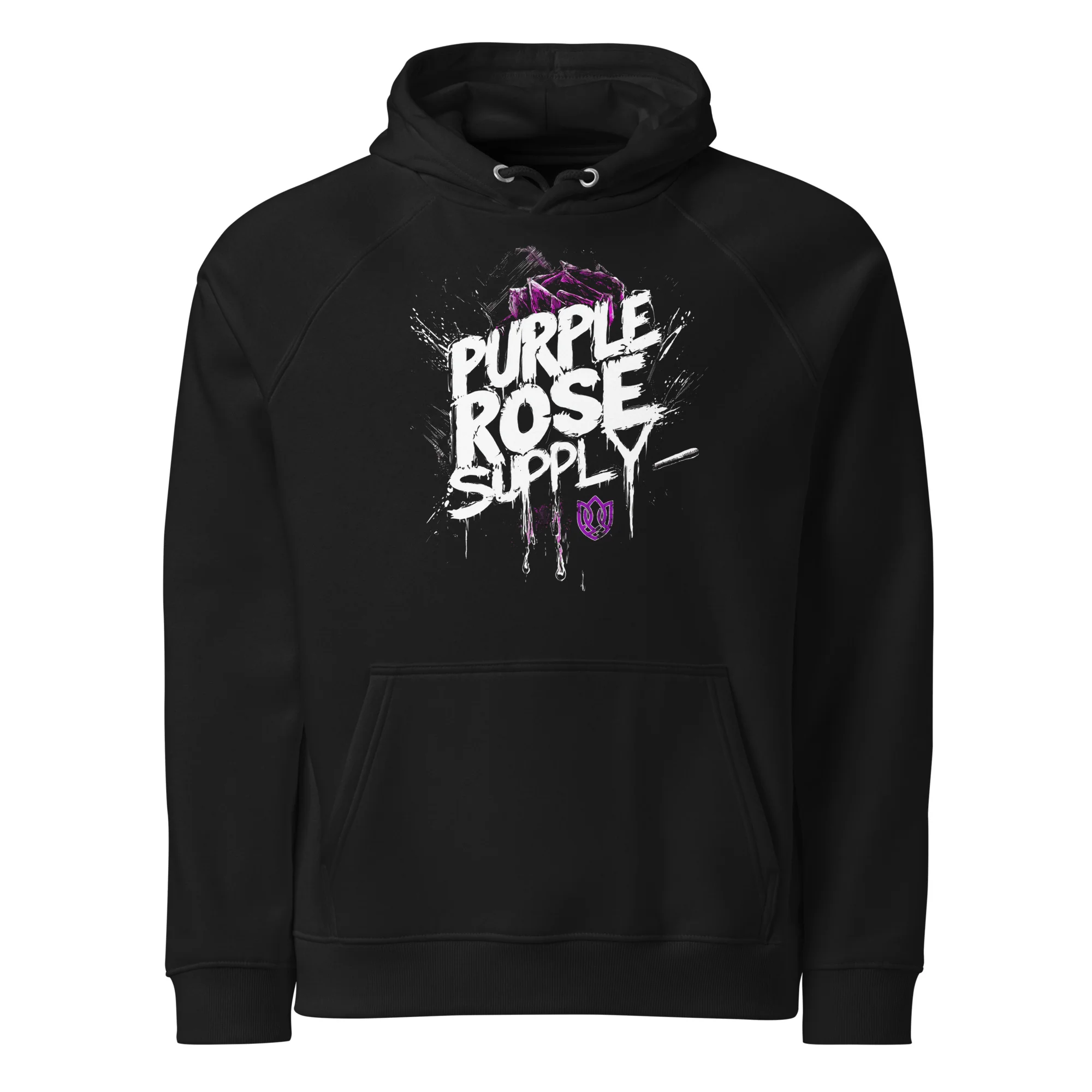 Unisex Purple Rose Supply Hoodie